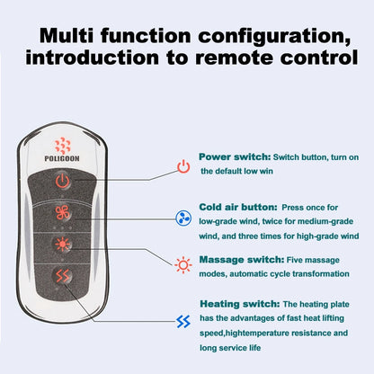 3-in-1 Heating / Cooling / Massaging Van & Car Seat Cushion on 12V
